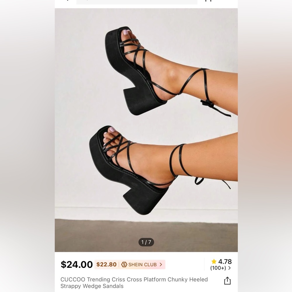 Platform Sandals - Picture 4 of 5